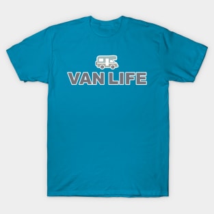 Van Life Nomad Traveler Camping Camper Road Trip T-Shirt